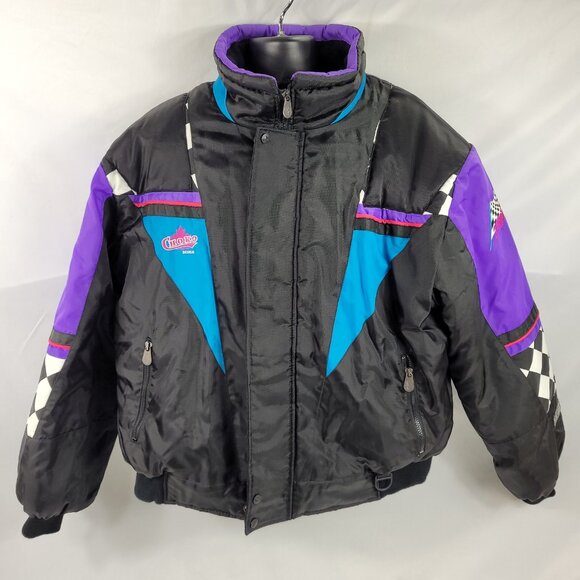 Choko Hot Rider Vintage 1990s Snowmobile Jacket Men size 2XL - Picture 1 of 3
